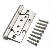 Abbasali Milano 4X3X3Mm Door Hinges Ball Bearing Non Mortise Heavy Duty Mute Movement Butt Hinges For Internal Doors Pack Of 1