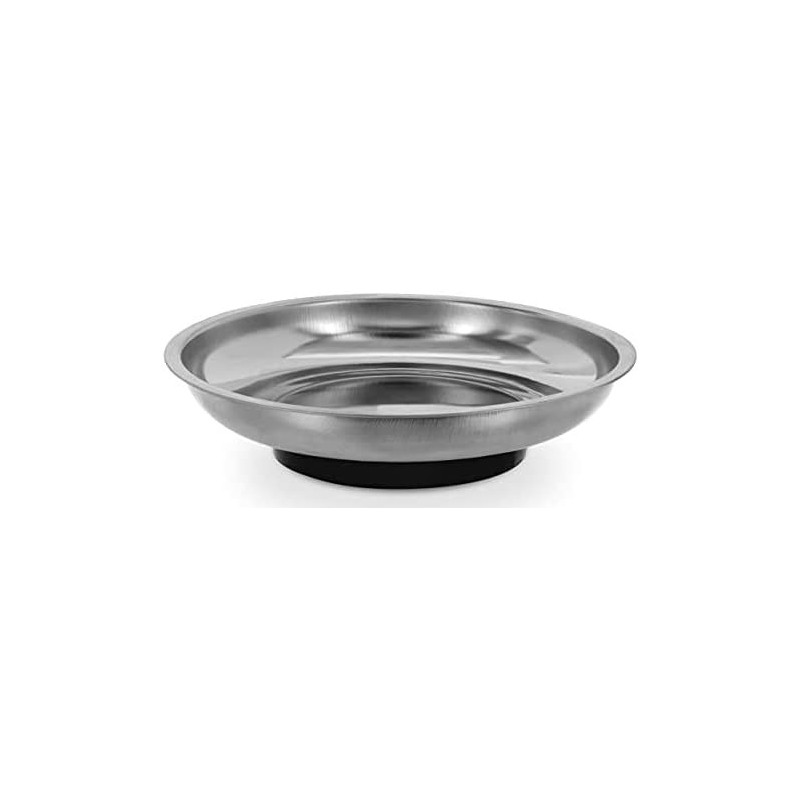 Abbasali Large Magnetic Parts Tray Nut And Bolt Round Stainless Steel Bowluseful For Screws Nails Wrenches Pins Etc.