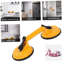 Abbasali Heavy Duty Suction Cup Aluminium Glass Lifter Sucker Pad Carrying Grabbing Tile Puller Gripper Pack Of 1 Double Pad