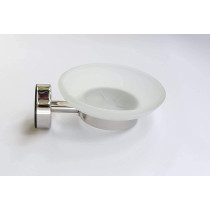 Abbasali Angel Soap Dish Wall Mounted Chrome Plated Brass Finish Soap Holder
