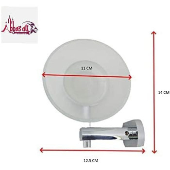 Abbasali Angel Soap Dish Wall Mounted Chrome Plated Brass Finish Soap Holder