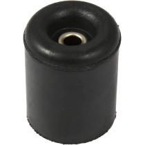 Abbasali Rubber Door Stopper 40Mmblack Pack Of 2Pcs