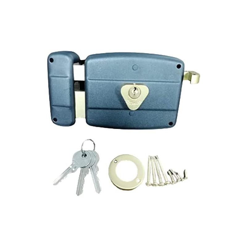 Abbasali Rim Lock With Cylinder Made In Turkey With 3 Years Guarantee