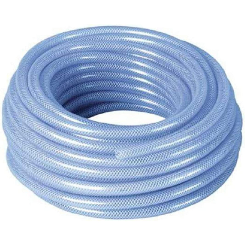Abbasali High Pressure Braided Clear Flexible Pvc Tubing Heavy Duty Uv Chemical Resistant Vinyl Hose Water Oil 25 Yard 3 4 Inch