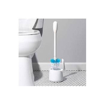 Abbasali Toilet Brush Set White