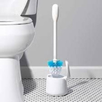 Abbasali Toilet Brush Set White