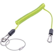 Abbasali Scaffold Lanyard. Spiral Tool Safety Lanyard Fishing Lanyards Boating Fish Secure Pliers Lip Grips Tackle Accessory