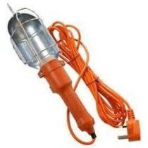 Abbasali Orange Colour Hand Garage Lamp 5Mtr Cable With Bulb