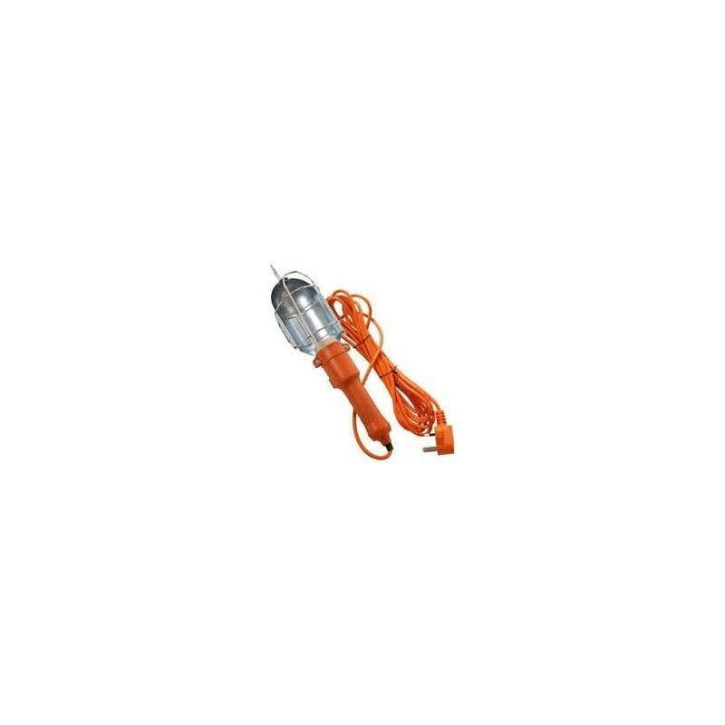 Abbasali Orange Colour Hand Garage Lamp 5Mtr Cable With Bulb