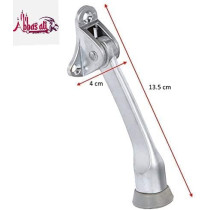 Abbasali Foldable Stainless Steel Heavy Duty Door Stopper Soft Rubber Foot Door Retainer Ds079