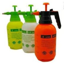 Abbasali One Hand Pressure Sprayer Spray Bottl With Adjustable 2 Liter For Gardening Cleaning Watering And General Use Spraying