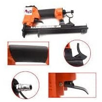 Abbasali 8016 Pneumatic Air Stapler Nailer Fine Stapler Gun For Furniture Nailer Gun 6 16Mm Woodworking Pneumatic Air Power Tool