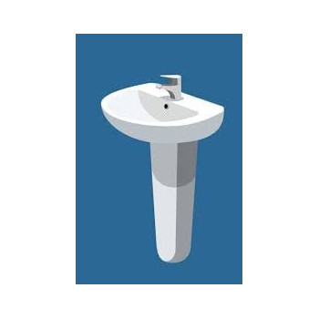 Abbasali Ceramic Wash Basin Big Size Made In India