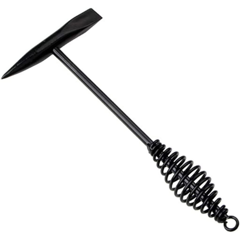 Abbasali Welder Hammer Portable Spring Handle Slag Hammer Chipping Hammer Welding Hammer Welding Tool