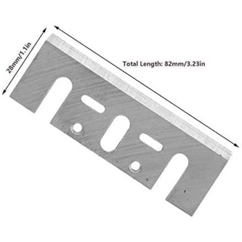 Abbasali 2 Special Tool Pcs 3.2 Long Planer Blades Repalcement For 11Ry388Qf145 Hitachi F20A