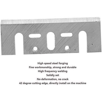 Abbasali 2 Special Tool Pcs 3.2 Long Planer Blades Repalcement For 11Ry388Qf145 Hitachi F20A