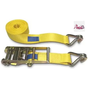 Abbasali Heavy Duty 75Mm X 10Mtr X 10Ton Capacity Ratchet Lashing Belt With Both Side Hooks 35Perc  Off