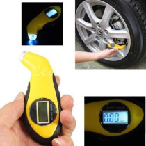 Abbasali Lcd Digital Tire Tyre Air Pressure Gauge Tester Tool W Light
