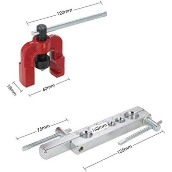 Abbasali 6 Dies Tubing Pipe Flaring Tools Set 3 16 5 8 Air Brake Line Flaring Tubes