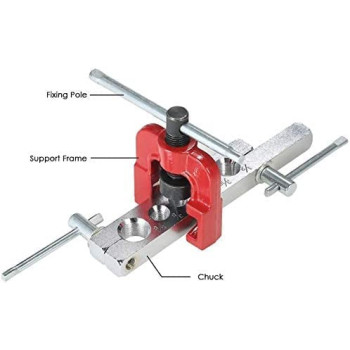 Abbasali 6 Dies Tubing Pipe Flaring Tools Set 3 16 5 8 Air Brake Line Flaring Tubes