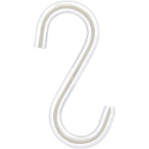 Abbasali S Hooks Metal Chrome Plated 1.1 2 Inches Silver