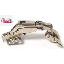 Abbasali 180 Degree Angle Heavy Duty Adjustable Stainless Steel Cabinet Door Overlay Inset Hinges 2 Pair Full Overlay