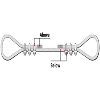 Abbasali Wire Rope Cable Clip Clamp U Bolt Saddle Fastener 8 Mm