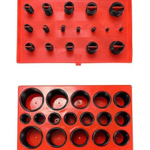 Abbasali 407Pcs Assortment Set Seal Gasket Universal Nbr Rubber Oil Resistance O Ring Kit
