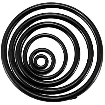 Abbasali 407Pcs Assortment Set Seal Gasket Universal Nbr Rubber Oil Resistance O Ring Kit