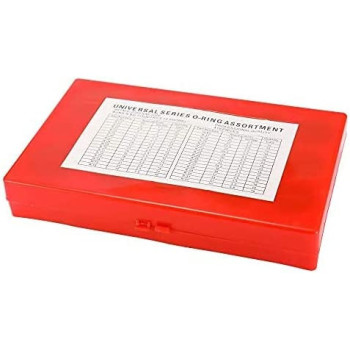 Abbasali 407Pcs Assortment Set Seal Gasket Universal Nbr Rubber Oil Resistance O Ring Kit