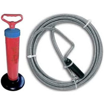 Abbasali 10 Mtr Drainage Spring & Drainage Suction Pump For Toilet