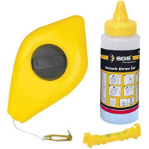 Chalk Line Reel With Powder 15 Mtr