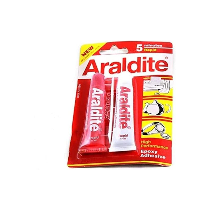 Araldite Epoxy Red 17 Ml 2 Tubes