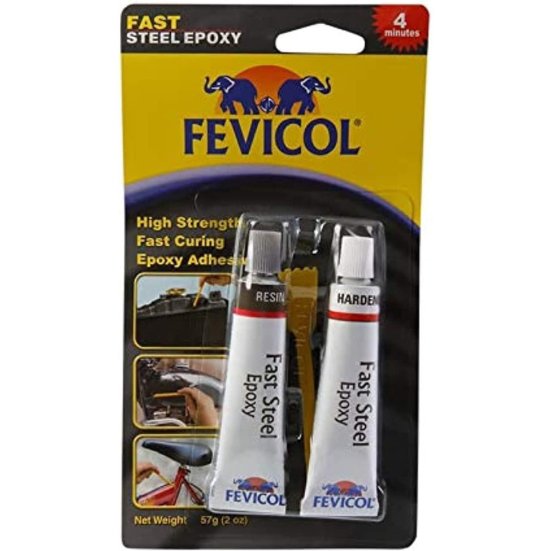 Fevicol Steel Epoxy 57 G 2 Tubes