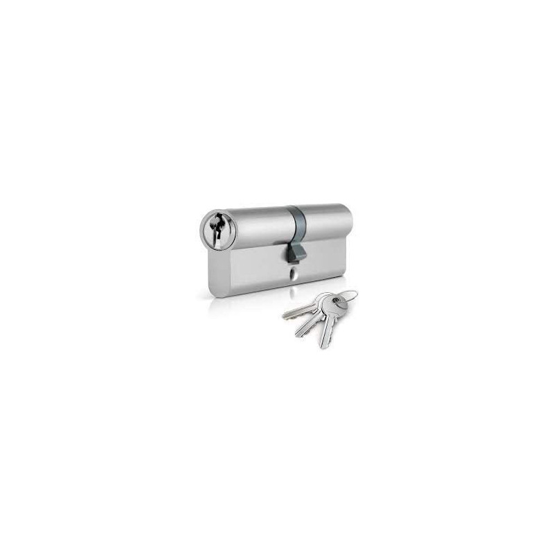 Door Cylinder With 3 Key 70Mm For Wood Door