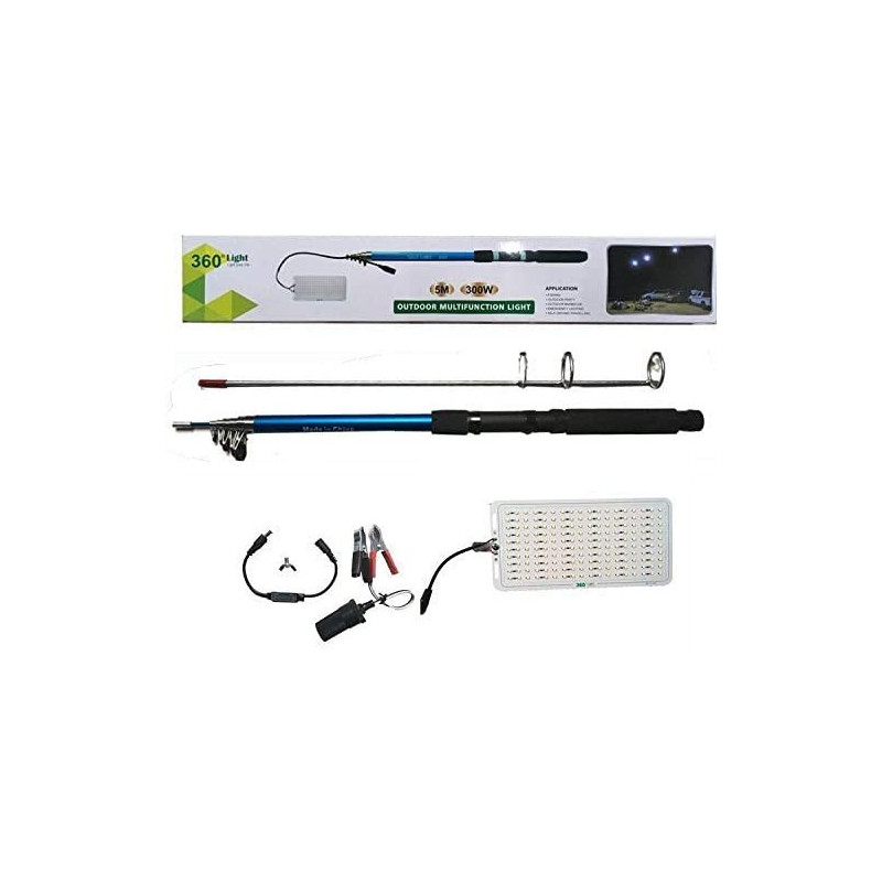 Abbasali 360 Degree Multifunctional Light 500W 5 Meters For Outdoor Camping In Deserts