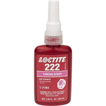Loctite 222Thread Locker For Small Nuts And BoltsLow Strength50Ml