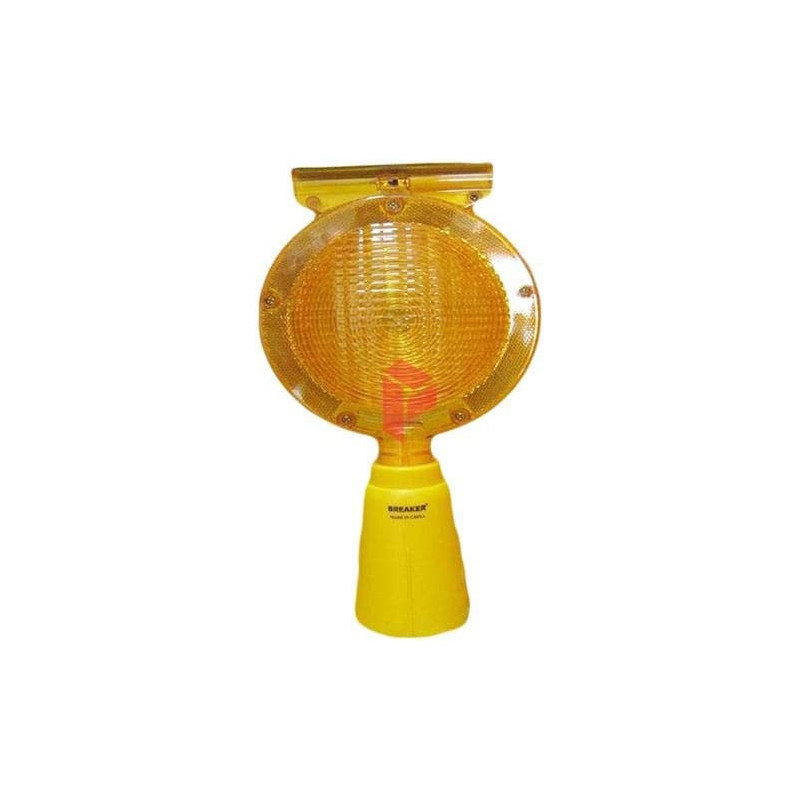 Solar Warning Light For Traffic Cone