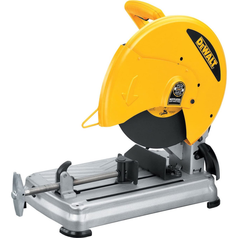 Dewalt 355Mm 2200 W High Performance Chopsaw Yellow Black D28715 Gb 3 Year Warrnty