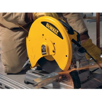 Dewalt 355Mm 2200 W High Performance Chopsaw Yellow Black D28715 Gb 3 Year Warrnty