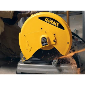 Dewalt 355Mm 2200 W High Performance Chopsaw Yellow Black D28715 Gb 3 Year Warrnty