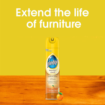 Pledge Furniture Spray Orange 300Ml