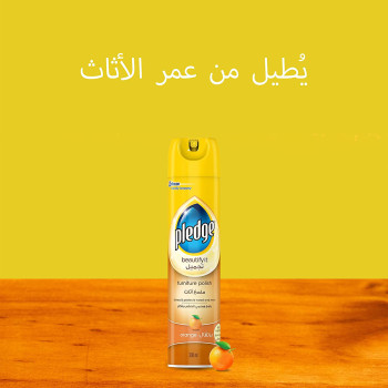 Pledge Furniture Spray Orange 300Ml