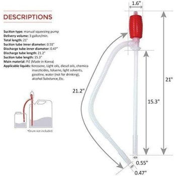 Oil Sucking Pump 52Cm
