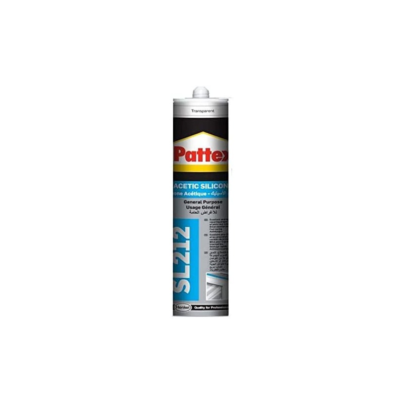 Henkel Pattex Acetic Silicone Transparent