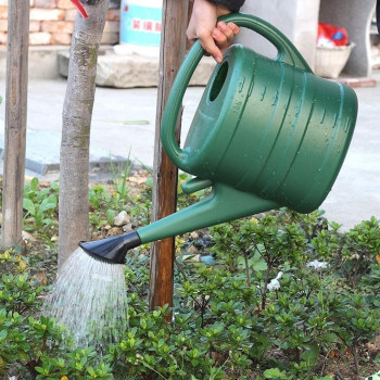 Watering Can 10 Liter Large Capacity Watering Can Detachable Nozzle Equipment For Indoor Outdoor Garden Watering Green