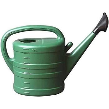 Watering Can 10 Liter Large Capacity Watering Can Detachable Nozzle Equipment For Indoor Outdoor Garden Watering Green