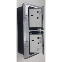 Wintex Floor Switch Socket Double