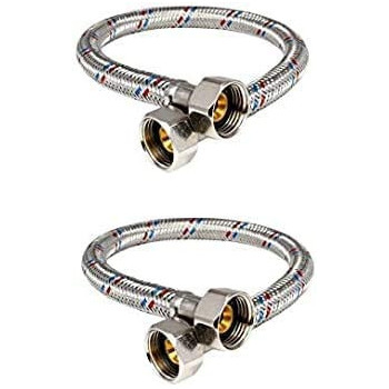 Abbasali Stainless Steel Flexible Pipe 60Cm For Water Heater And Plumbing