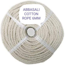 Abbasali Cotton Rope 6 X 40 Beige